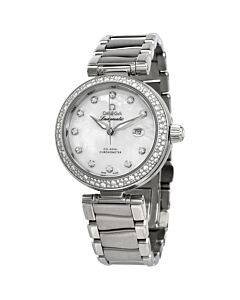 Women's De Ville Ladymatic Stainless Steel Mother of Pearl Dial Watch