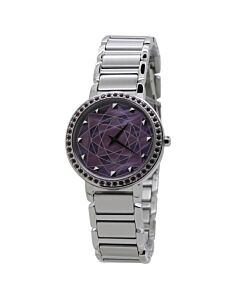 Women's Discover More Stainless Steel Pink Dial Watch