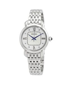 Women's Discover More Stainless Steel Silver Dial Watch