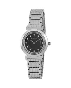 Women's Djursland Stainless Steel Black Dial Watch