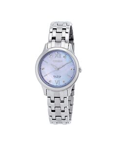 Women's Eco-Drive Titanium Titanium Mother of Pearl Dial Watch