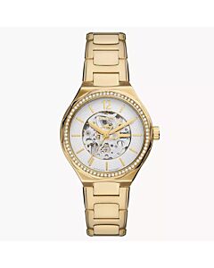 Women's Eevie Stainless Steel White Dial Watch