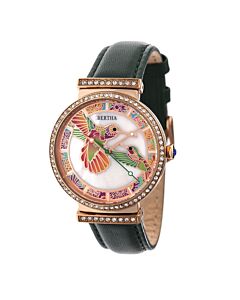 Women's Emily Genuine Leather Multicolor Dial