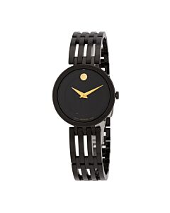 Women's Esperanza Stainless Steel Black Dial Watch