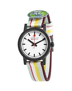 Women's Essence (Recycled PET) Fabric (Cork Backed) White Dial Watch