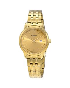 Women's Essentials Stainless Steel Champagne Dial Watch