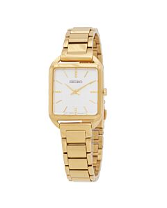 Women's Essentials Stainless Steel Gold-tone Dial Watch