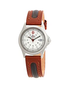 Women's Field Leather White Dial Watch