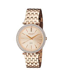Women's Fredericia Stainless Steel Rose Gold-tone Dial Watch