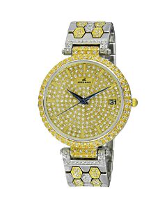 Women's Fussy Stainless Steel Silver-tone Dial Watch