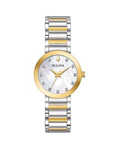 Women's Futero Stainless Steel Mother of Pearl Dial Watch