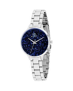 Women's Gemma Stainless Steel Blue Dial Watch