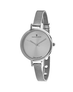 Women's Grace Stainless Steel Mesh Silver Dial Watch