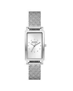Women's Hagen Stainless Steel Mesh Silver-tone Dial Watch