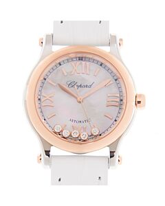 Women's Happy Sport Alligator Leather Mother of Pearl Dial
