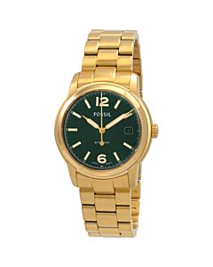Women's Heritage Stainless Steel Green Dial Watch
