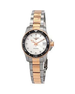Women's Hydroconquest Stainless Steel White Dial Watch