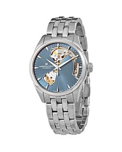 Women's Jazzmaster Stainless Steel Blue (Cut-Out) Dial Watch