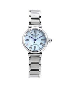 Women's L Mae Stainless Steel Mother of Pearl Dial Watch