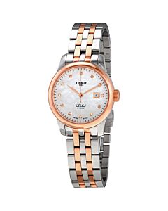 Women's Le Locle Stainless Steel Mother of Pearl Dial