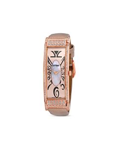 Women's Le Vian Time Leather Pink Dial Watch