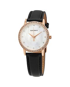 Womens-Leather-Mother-of-Pearl-Dial-Watch