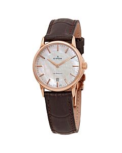 Womens-Les-Bemonts-Leather-Mother-of-Pearl-Dial-Watch