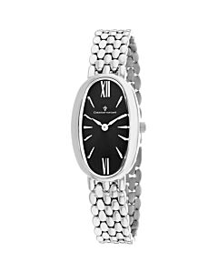 Women's Lucia Stainless Steel Black Dial Watch