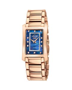 Women's Luino Stainless Steel Blue Dial Watch
