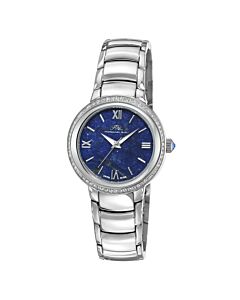 Women's Luna Stainless Steel Blue Dial Watch