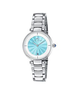 Women's Madison Stainless Steel Blue Dial Watch