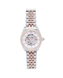 Women's Magnolia Stainless Steel White Dial Watch