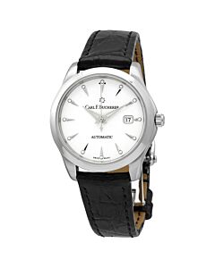 Women's Manero (Alligator) Leather White Dial Watch