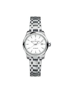 Women's Manero Stainless Steel White Dial Watch