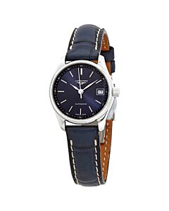 Women's Master (Alligator) Leather Blue Dial Watch