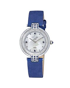 Women's Matera Leather Mother of Pearl Dial Watch