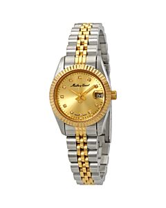Women's Rolly II Stainless Steel Gold Dial
