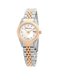 Women's Mathy II Stainless Steel White Dial Watch