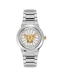 Women's Medusa Infinite Stainless Steel Silver Dial Watch