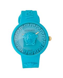 Women's Medusa Pop Silicone Turquoise Dial Watch