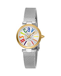 Women's Modena Stainless Steel Silver-tone Dial Watch