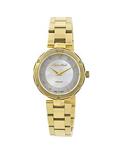 Women's Molly Stainless Steel Mother of Pearl Dial Watch