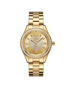 Women's Mondrian 34 Stainless Steel Gold-tone Dial Watch
