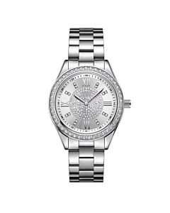Women's Mondrian 34 Stainless Steel Silver-tone Dial Watch
