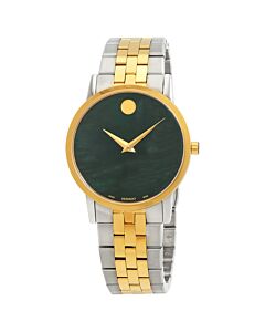 Women's Museum Classic Stainless Steel Green Dial Watch