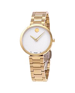 Women's Museum Classic Stainless Steel White Dial Watch