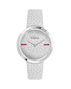 Women's My Piper Leather White Dial Watch