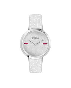 Women's My Piper Leather White Dial Watch