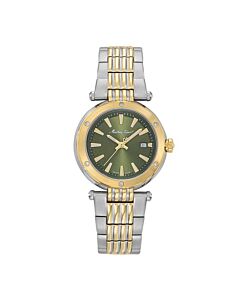 Women's Neptune Stainless Steel Green Dial Watch