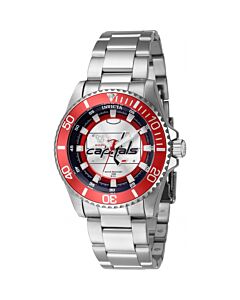 Women's NHL Stainless Steel Silver Dial Watch